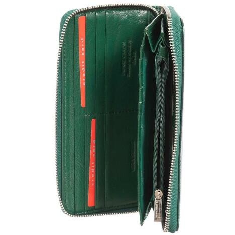 Pierre Cardin | Portofel dama din piele naturala GPD019, Verde